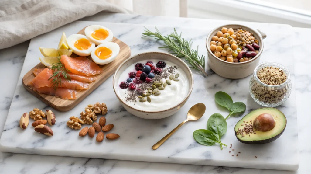 13 Proven Ways to Prevent Hair Loss Before It Starts 2 High protein foods that prevent hair loss before it starts