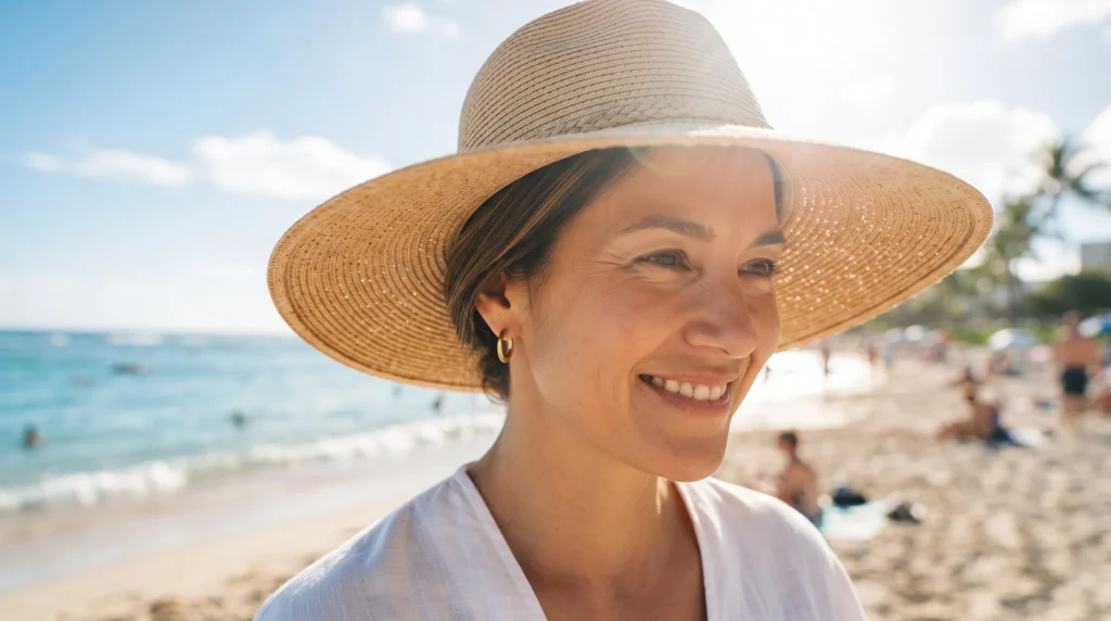13 Proven Ways to Prevent Hair Loss Before It Starts 8 UV protection with hat prevents hair loss before sun damage starts