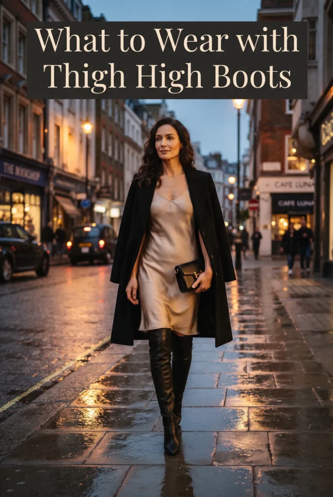 7 Best Outfits for Thigh High Boots Night Out 8 Best Outfits for Thigh High Boots Night Out